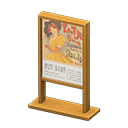 Poster Stand Animal Crossing New Horizons | ACNH Critter - ACNHMALL