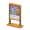 Poster Stand Animal Crossing New Horizons | ACNH Critter - ACNHMALL