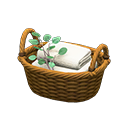 Rattan Towel Basket Animal Crossing New Horizons | ACNH Critter - ACNHMALL