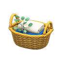 Rattan Towel Basket Animal Crossing New Horizons | ACNH Critter - ACNHMALL