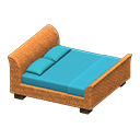 Rattan Bed Animal Crossing New Horizons | ACNH Critter - ACNHMALL