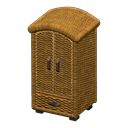 Rattan Wardrobe Animal Crossing New Horizons | ACNH Critter - ACNHMALL