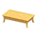 Rattan Low Table Animal Crossing New Horizons | ACNH Critter - ACNHMALL