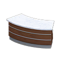 Arched Reception Counter Animal Crossing New Horizons | ACNH Critter - ACNHMALL