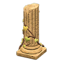 Ruined Broken Pillar Animal Crossing New Horizons | ACNH Critter - ACNHMALL