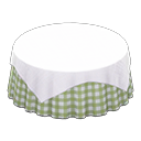 Large Covered Round Table Animal Crossing New Horizons | ACNH Critter - ACNHMALL