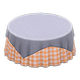 Gray x Orange gingham Gray x Orange gingham