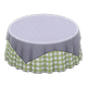 Gray x Green gingham