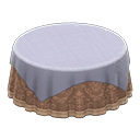 Large Covered Round Table Animal Crossing New Horizons | ACNH Critter - ACNHMALL