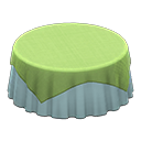 Large Covered Round Table Animal Crossing New Horizons | ACNH Critter - ACNHMALL