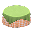 Large Covered Round Table Animal Crossing New Horizons | ACNH Critter - ACNHMALL