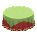 Large Covered Round Table Animal Crossing New Horizons | ACNH Critter - ACNHMALL