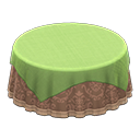 Large Covered Round Table Animal Crossing New Horizons | ACNH Critter - ACNHMALL
