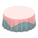 Large Covered Round Table Animal Crossing New Horizons | ACNH Critter - ACNHMALL