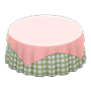 Large Covered Round Table Animal Crossing New Horizons | ACNH Critter - ACNHMALL