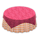 Berry red x Orange gingham Berry red x Orange gingham