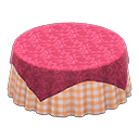 Large Covered Round Table Animal Crossing New Horizons | ACNH Critter - ACNHMALL