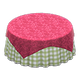 Berry red x Green gingham