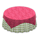 Large Covered Round Table Animal Crossing New Horizons | ACNH Critter - ACNHMALL