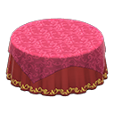 Large Covered Round Table Animal Crossing New Horizons | ACNH Critter - ACNHMALL