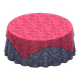 Berry red x Damascus-pattern blue