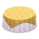 Gold x Plain white
