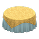 Gold x Plain pearl blue