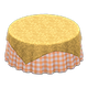 Gold x Orange gingham