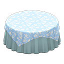 Large Covered Round Table Animal Crossing New Horizons | ACNH Critter - ACNHMALL