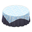 Large Covered Round Table Animal Crossing New Horizons | ACNH Critter - ACNHMALL