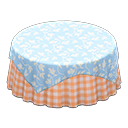 Large Covered Round Table Animal Crossing New Horizons | ACNH Critter - ACNHMALL