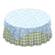 Light blue x Green gingham