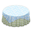 Large Covered Round Table Animal Crossing New Horizons | ACNH Critter - ACNHMALL