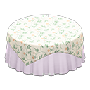 Large Covered Round Table Animal Crossing New Horizons | ACNH Critter - ACNHMALL
