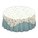 Large Covered Round Table Animal Crossing New Horizons | ACNH Critter - ACNHMALL