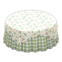 Large Covered Round Table Animal Crossing New Horizons | ACNH Critter - ACNHMALL
