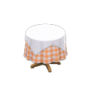 Small Covered Round Table Animal Crossing New Horizons | ACNH Critter - ACNHMALL