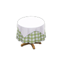 Small Covered Round Table Animal Crossing New Horizons | ACNH Critter - ACNHMALL