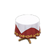 White x Wine red