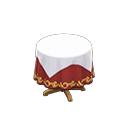 Small Covered Round Table Animal Crossing New Horizons | ACNH Critter - ACNHMALL