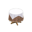 Small Covered Round Table Animal Crossing New Horizons | ACNH Critter - ACNHMALL
