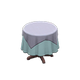 Gray x Plain pearl blue