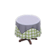 Gray x Green gingham Gray x Green gingham