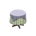 Small Covered Round Table Animal Crossing New Horizons | ACNH Critter - ACNHMALL