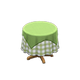 Green x Green gingham Green x Green gingham