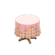 Pink x Orange gingham