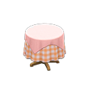 Small Covered Round Table Animal Crossing New Horizons | ACNH Critter - ACNHMALL