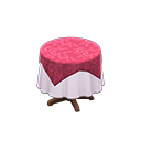 Small Covered Round Table Animal Crossing New Horizons | ACNH Critter - ACNHMALL