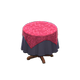 Berry red x Plain navy