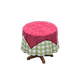 Berry red x Green gingham Berry red x Green gingham